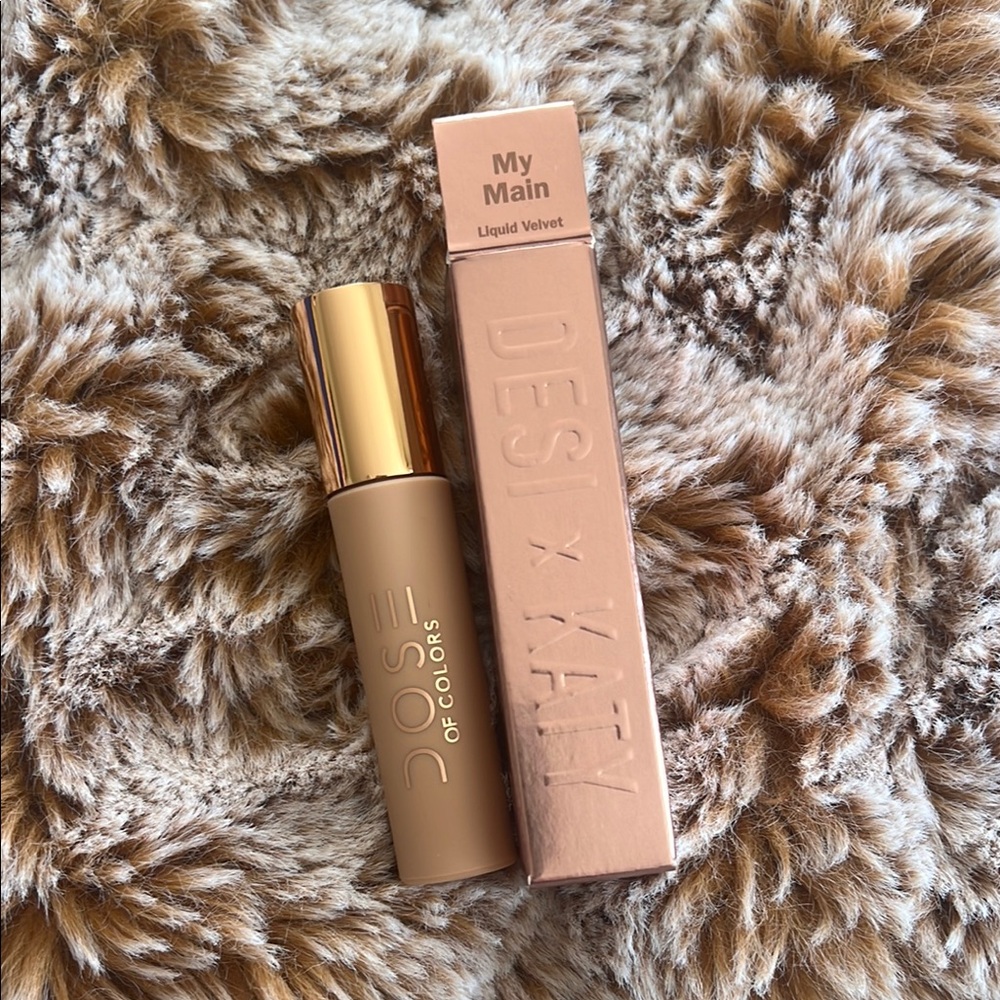 Dose of Colors Desi x Katy My Main Liquid Velvet Lipstick
